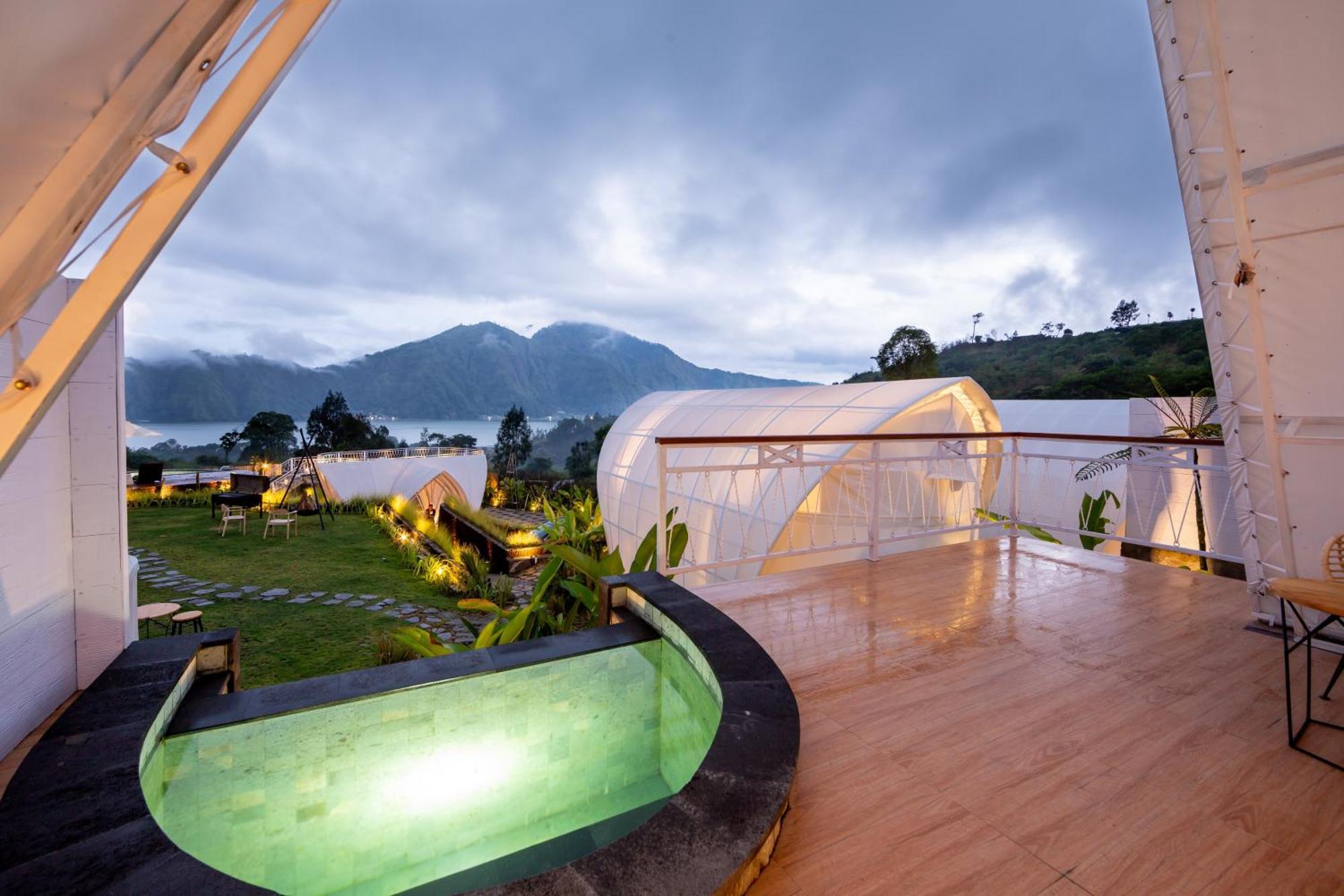 The Dewi Kintamani Luxury Glamping And Natural Hotspring Esterno foto