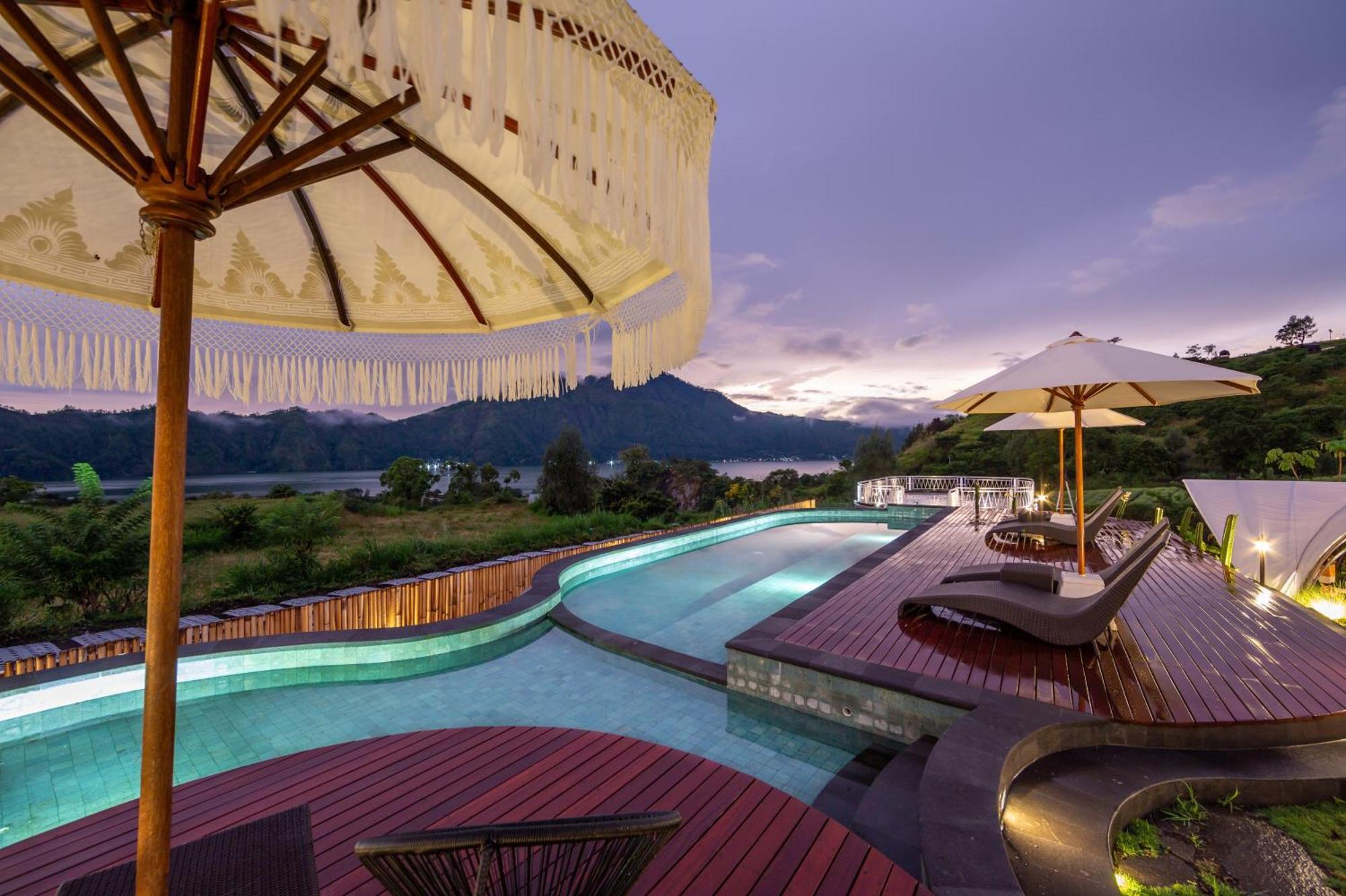 The Dewi Kintamani Luxury Glamping And Natural Hotspring Esterno foto