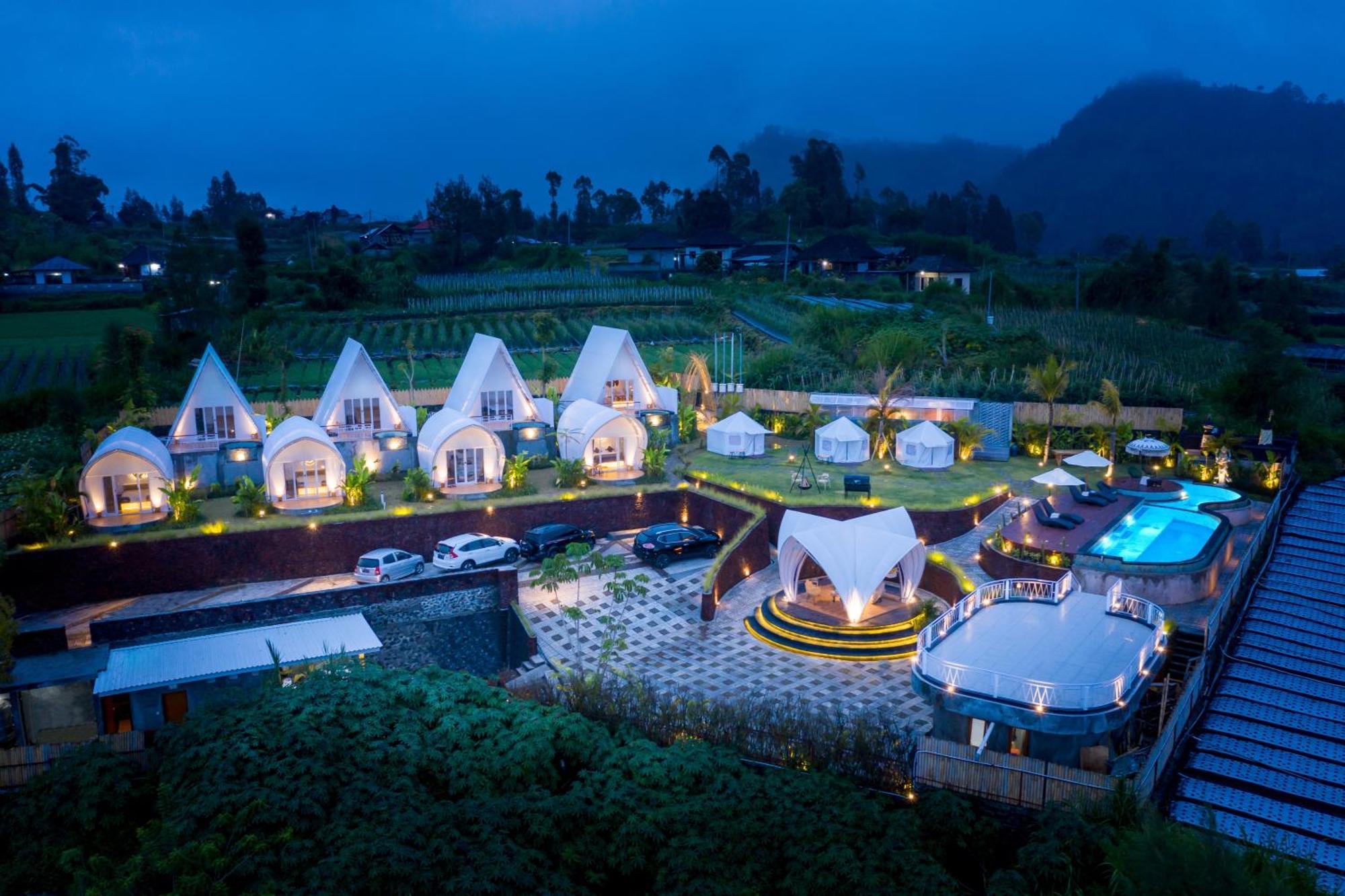The Dewi Kintamani Luxury Glamping And Natural Hotspring Esterno foto