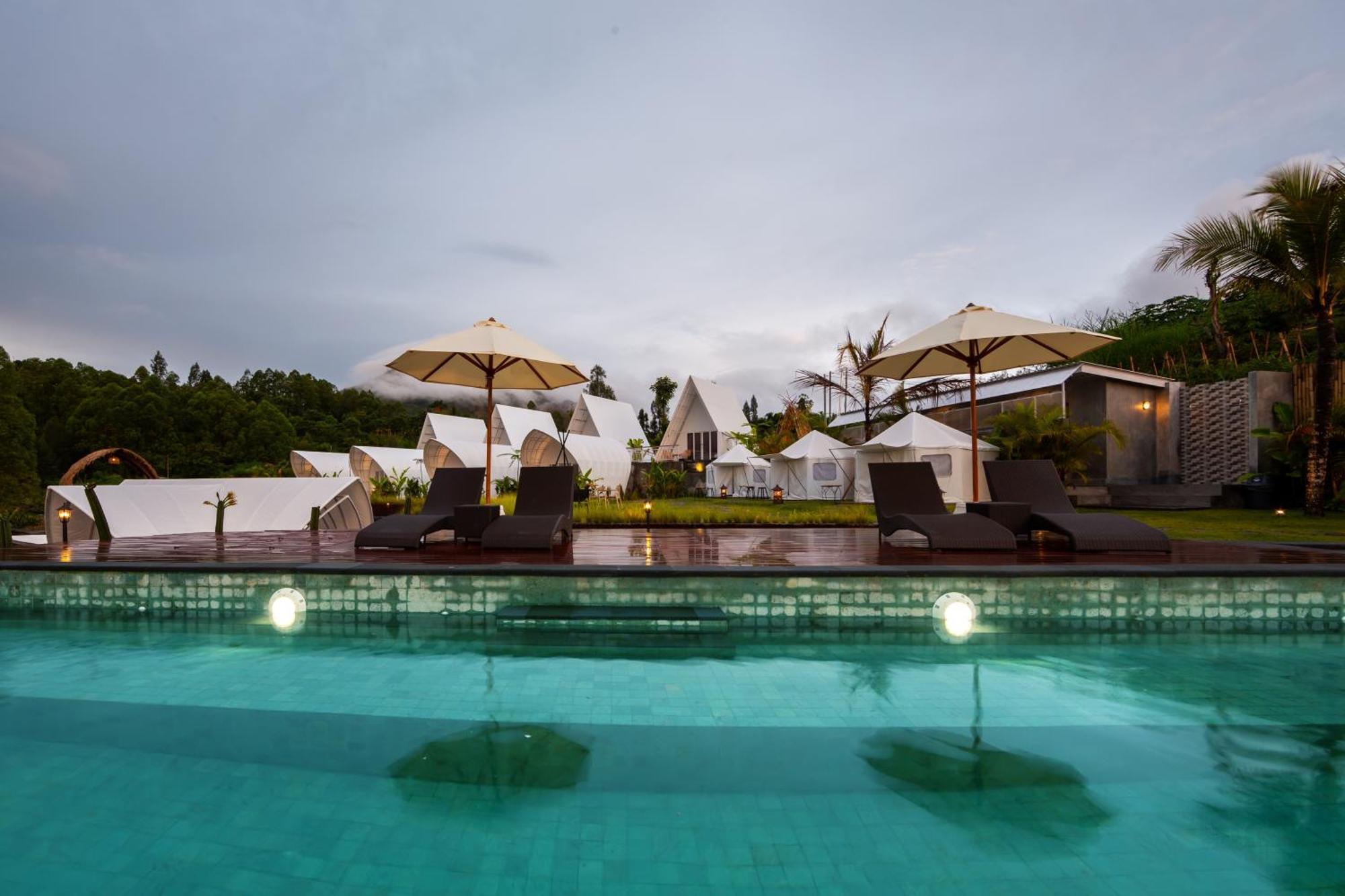 The Dewi Kintamani Luxury Glamping And Natural Hotspring Esterno foto
