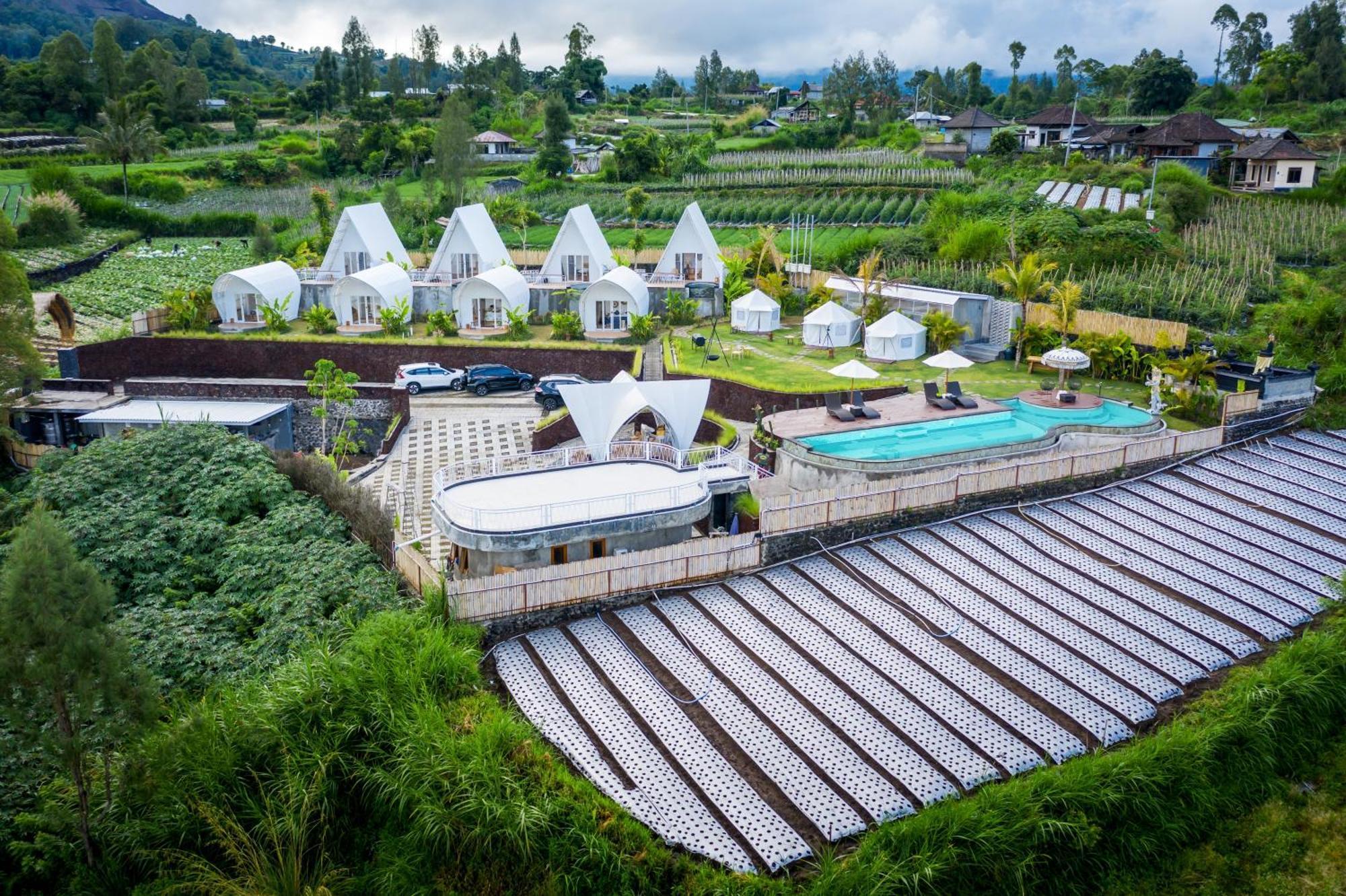 The Dewi Kintamani Luxury Glamping And Natural Hotspring Esterno foto