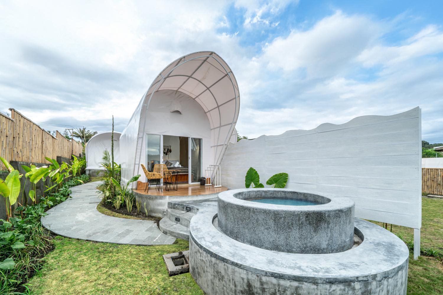 The Dewi Kintamani Luxury Glamping And Natural Hotspring Esterno foto