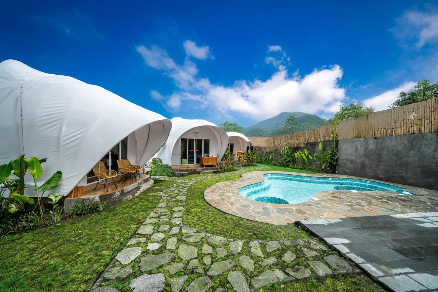 The Dewi Kintamani Luxury Glamping And Natural Hotspring Esterno foto