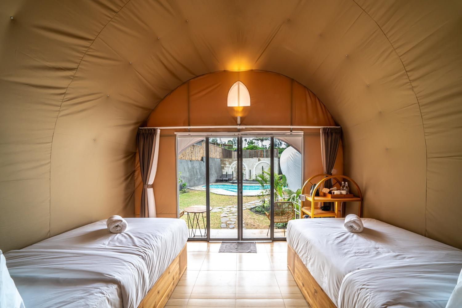 The Dewi Kintamani Luxury Glamping And Natural Hotspring Esterno foto