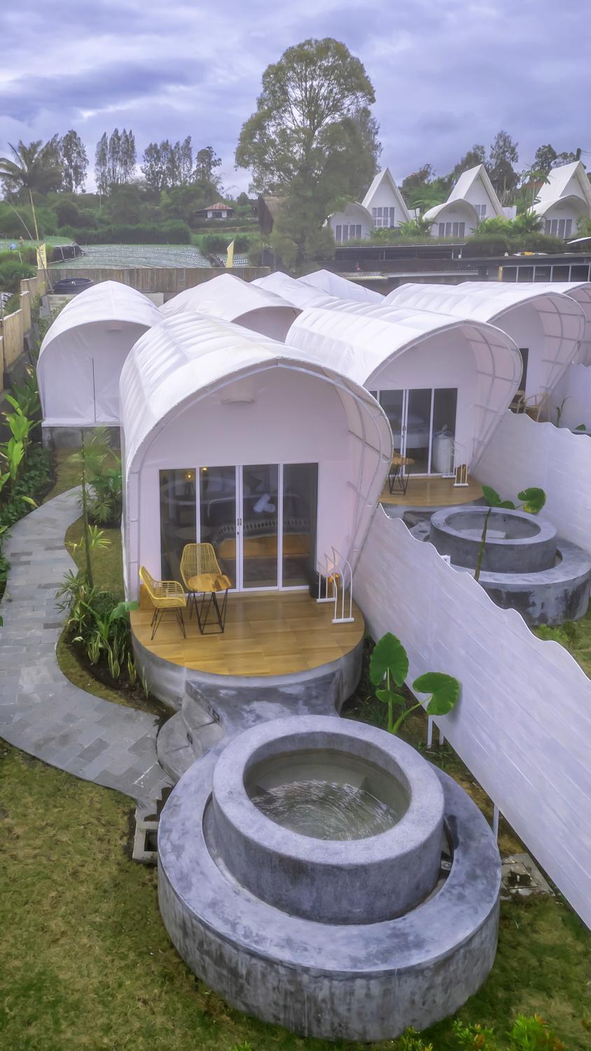 The Dewi Kintamani Luxury Glamping And Natural Hotspring Esterno foto